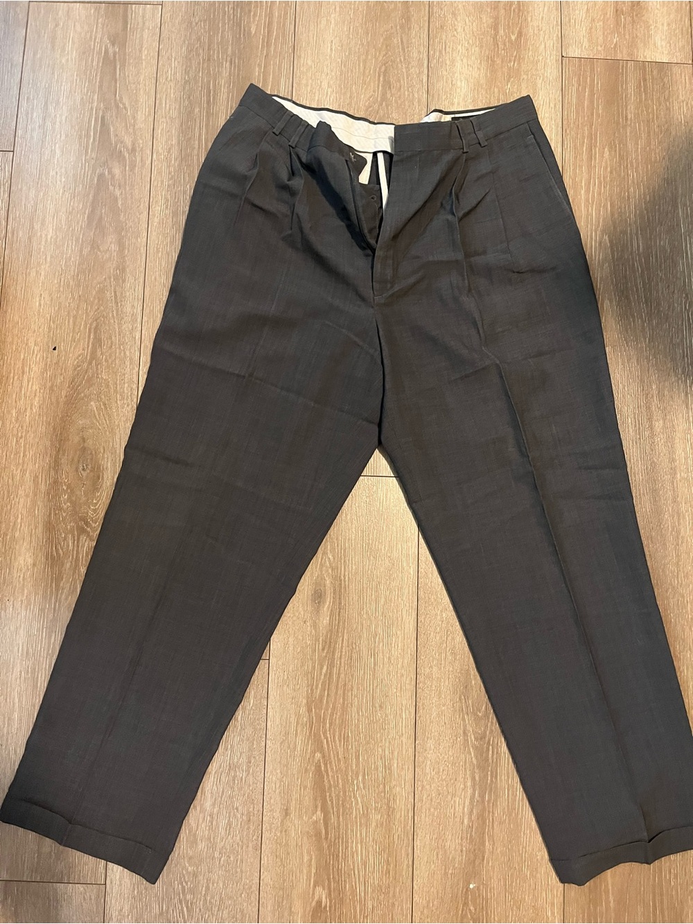 Dockers Men's Dark Charcoal Dress Pants